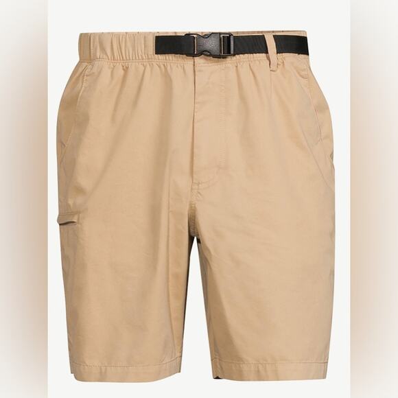 Free Assembly Tan Men's 8" Climbing Cotton/Nylon with Buckle Shorts Sz XXXL - Picture 1 of 10